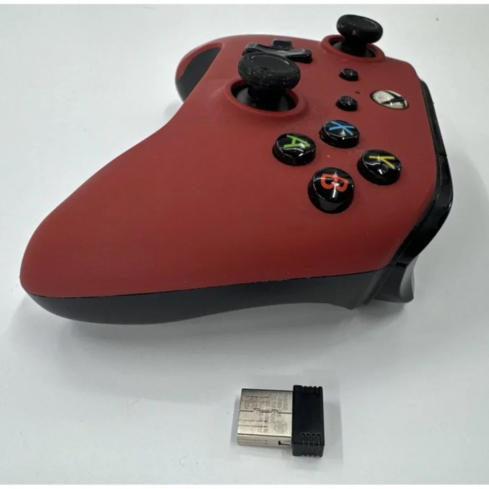 Power A Controller for XBox One Matte Red No Cord WORKS 1511648-01